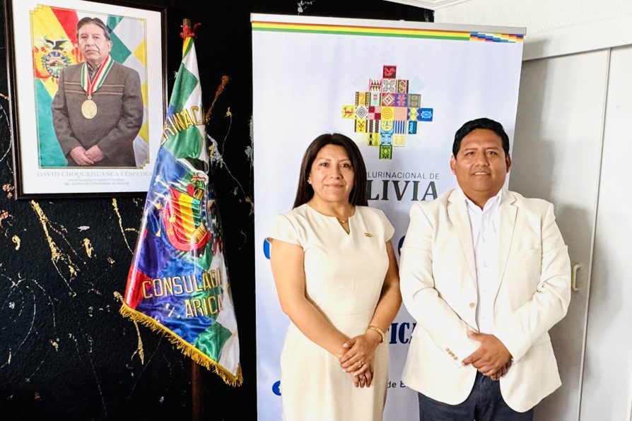 Delegado Presidencial Provincial y Cónsul de Bolivia estrechan lazos en estratégica reunión en Arica.