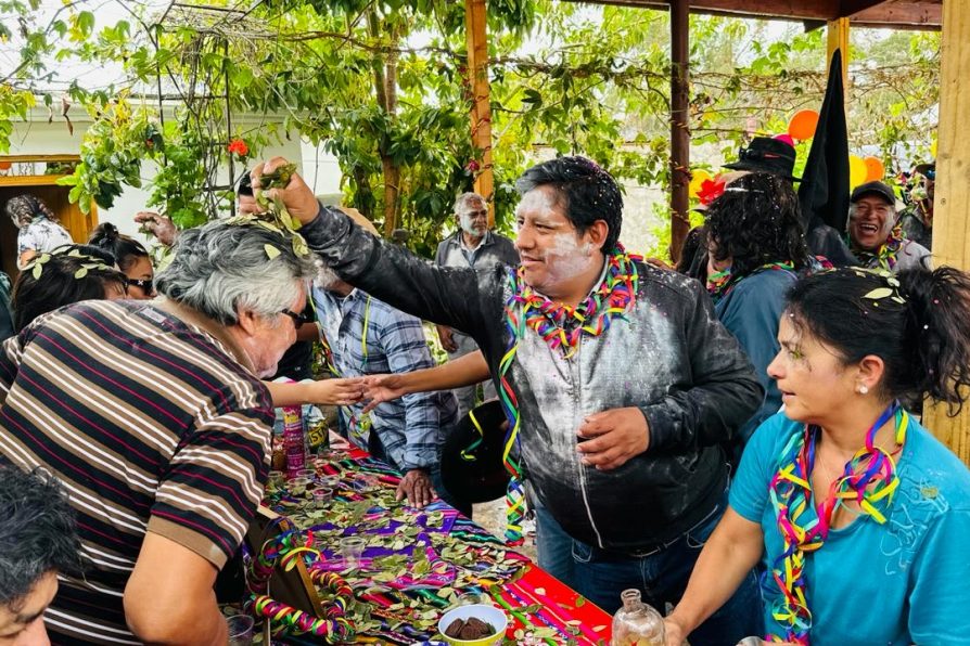 Delegado Presidencial Provincial de Parinacota visitó Triplete Caranvalero en Visviri, Socoroma y Belén para el cierre de los Carnavales.